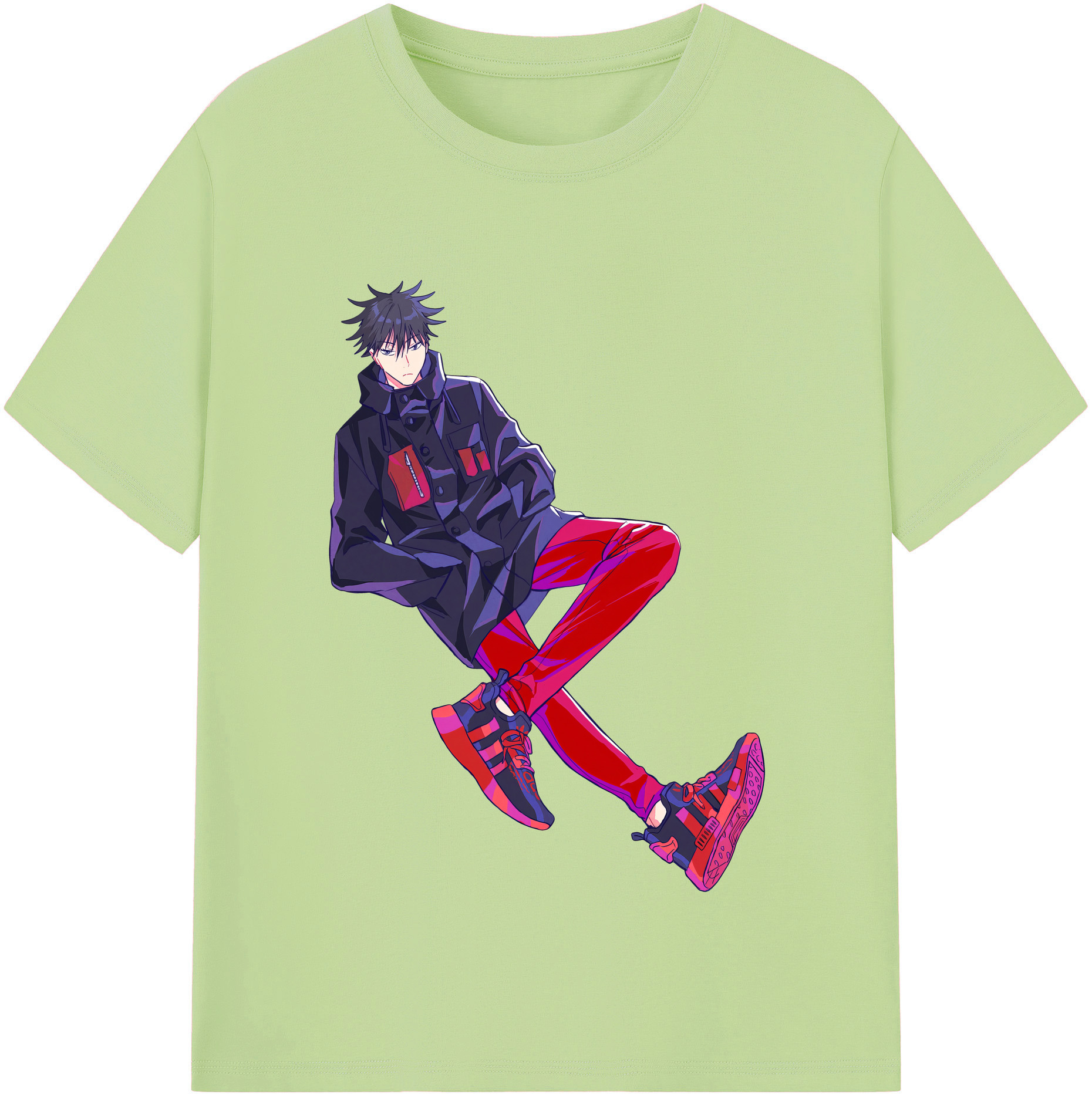 （画像用） 呪術廻戦 Jujutsu Kaisen 綿100％半袖Tシャツ（フロントプリント）
